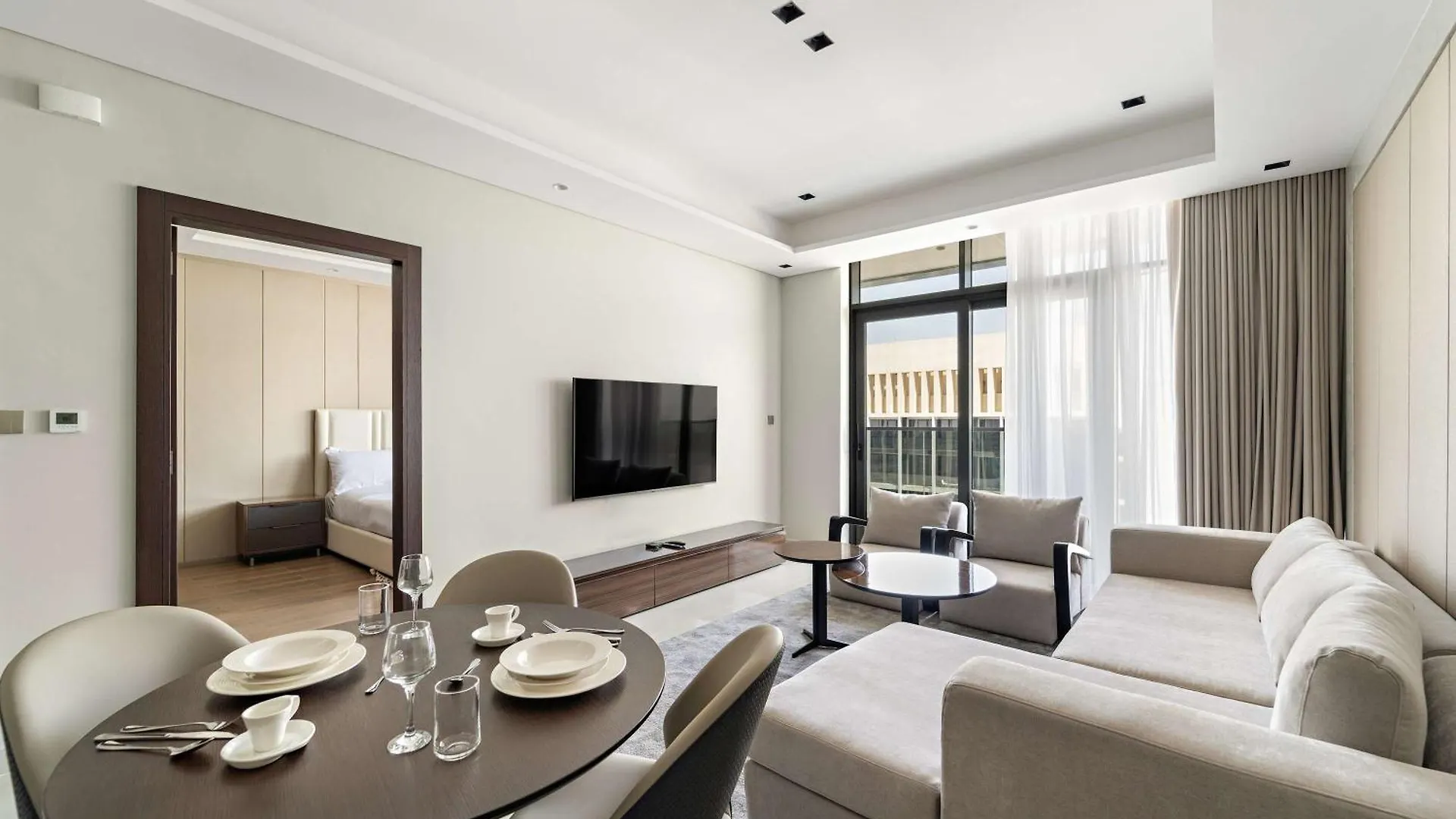 Apartment Luxury 1Bedroom In New Residence With Pool In Bbay Dubai